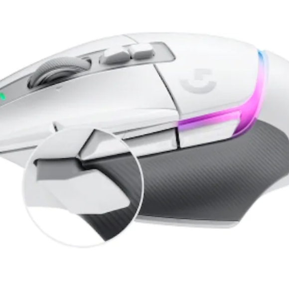 Logitech G502 X Plus Hero Superlight Speed Wireless Gaming Mouse - Picture 9 of 12